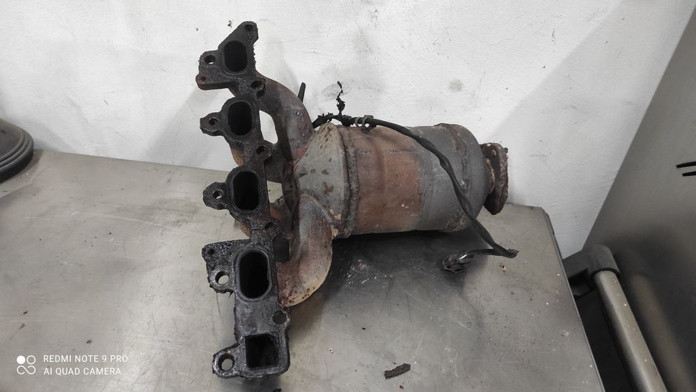 Opel Vectra C 1,8 pusta puszka kolektor wydechowy