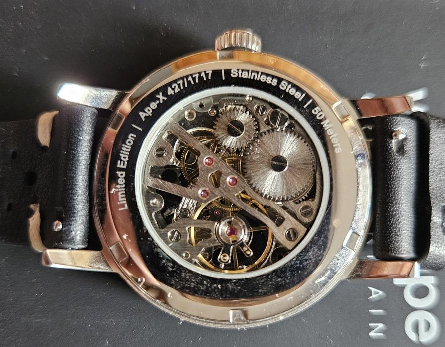 Zegarek mechaniczny - Weird Ape; Ape-X - skeleton