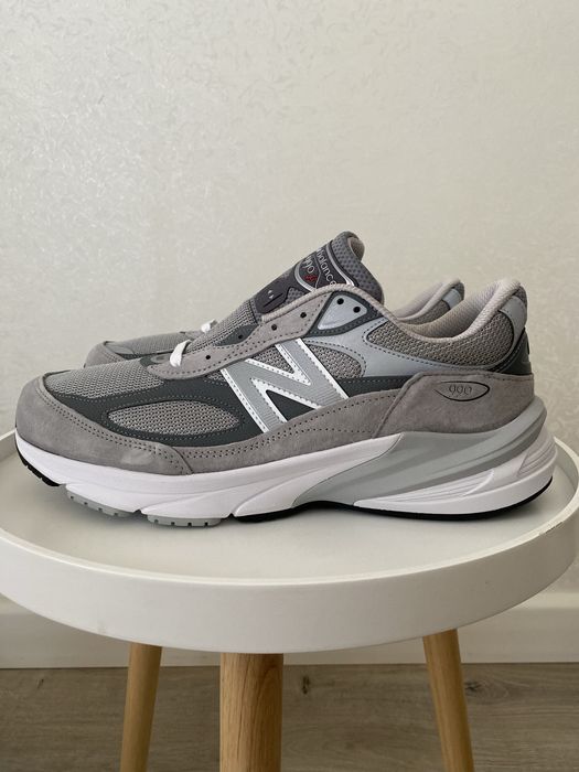 Чоловічі кросівки New Balance 990v6 Grey US 11.5 (45.5) на ШИРОКУ НОГУ Повнота 4E Extra Wide  Мужские кроссовки Нью Беленс оригинал