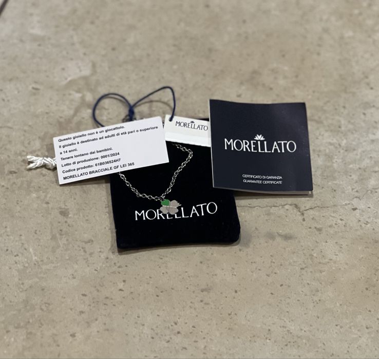 Браслет срібний чотирилисник MORELLATO