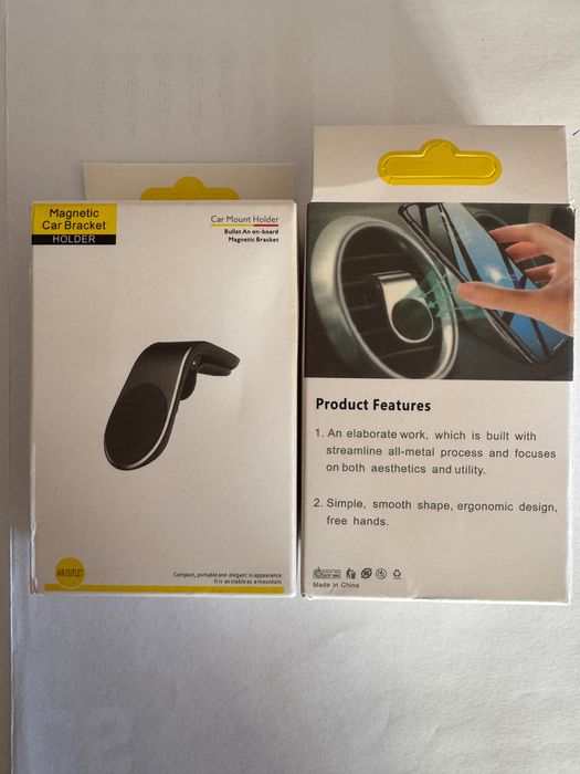 Suportes telemóvel universais em clipe e em L para saída de ar