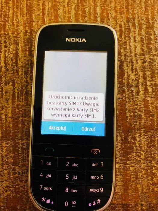Nokia 202 dotyk nie działa