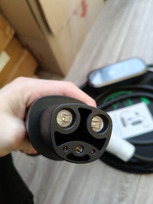 Найнижча ЦІНА‼️Зарядка Tesla 7kw 32A Тесла NACS Ev charger 3 пін силова вилка для авто з США