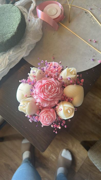 Ręcznie robione świeczki