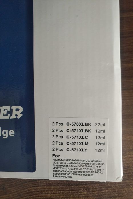 Tusz GP TONER GP-C570XL CMYKx4 do Canon 2 x zestaw