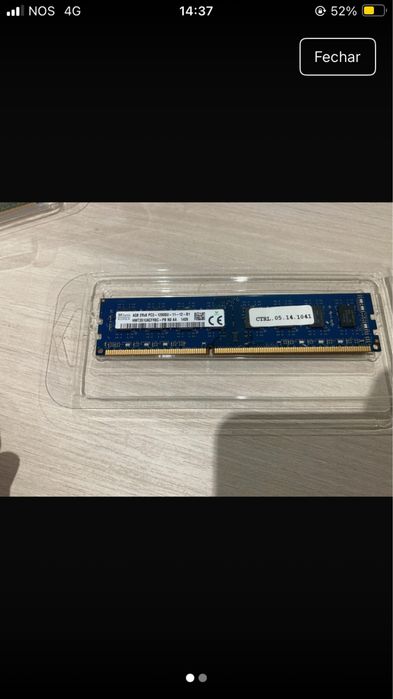 Memorias ram ddr3 1*4gb 2*2gb