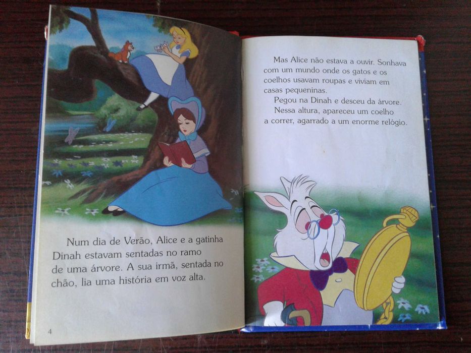 Livro Alice no País das Maravilhas, como NOVO!