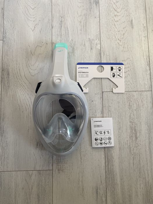 Maska do snorkelingu Decathlon Easybreath powierzchniowa S/M