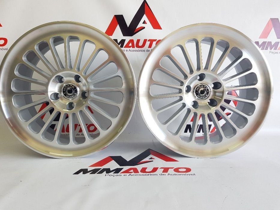 Jantes Wrath WF8 Silver Polished 18 (AUDi, VW, Mercedes)