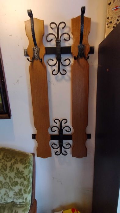 Wieszak+ lustro+ stojak na parasolki- wyposażenie przedpokoju