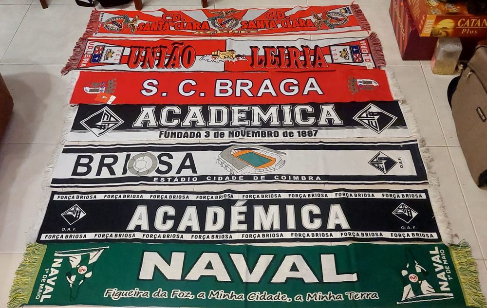 cachecois de Futebol varios clubes