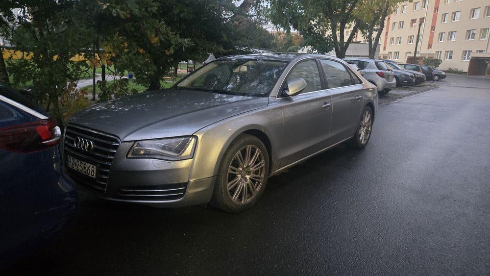 Audi a8 d4 long hak carplay 3.0d  salon polska nigthvision