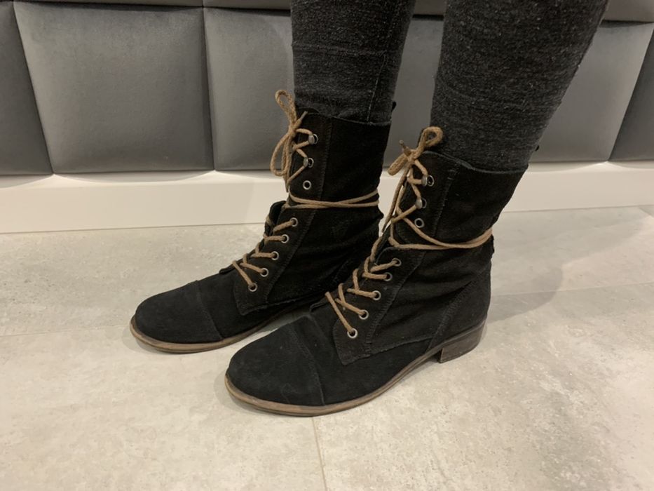 Wiosenne Botki skórzane Wojas rozmiar 39