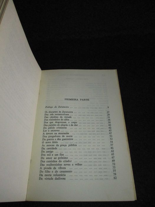 Livro Assim Falava Zaratustra Frederico Nietzsche