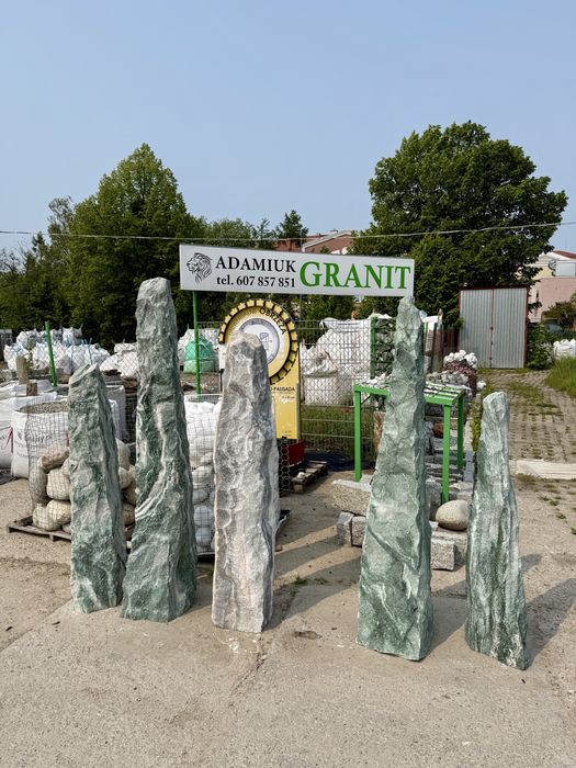 Monolity Arctic Green Bryły Kamienna szpilka kora grys monolit