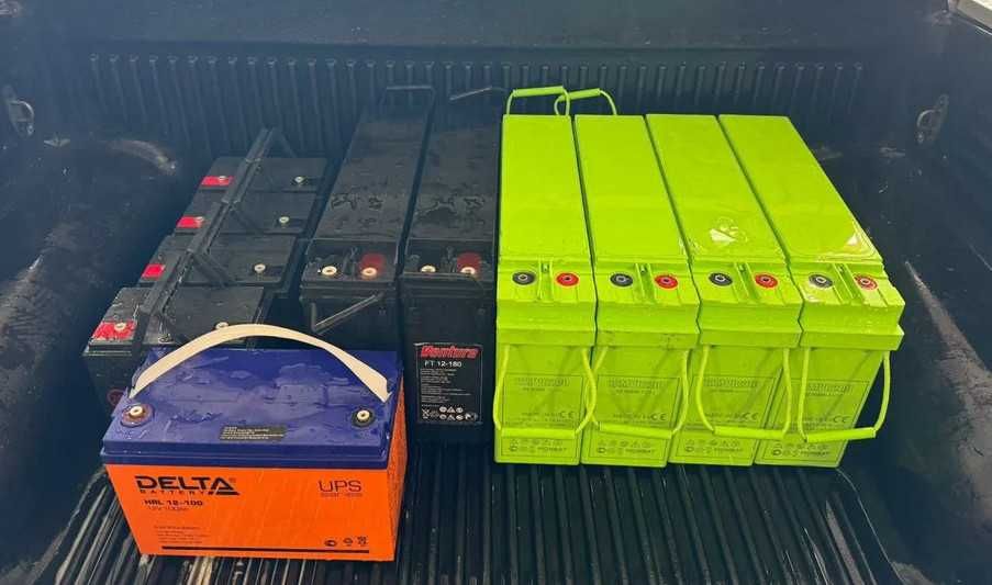 Тяговые Аккумуляторы GEL 100 Aч 120 Ач для инвертора, СЭС, ИБП, котла.