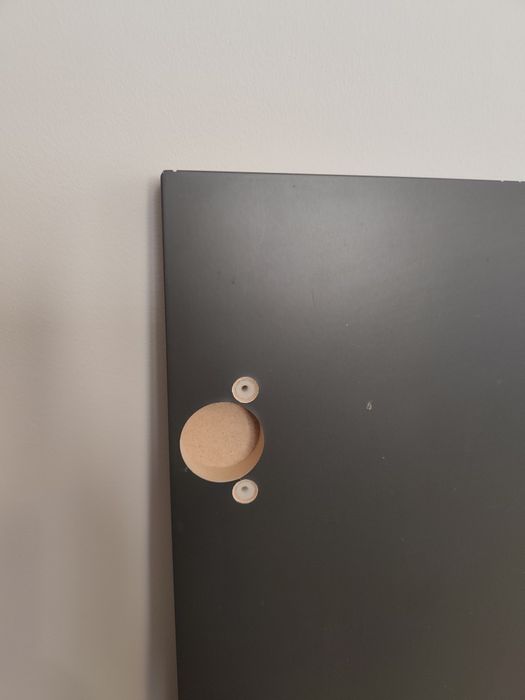 Front meblowy kuchenny do szafki GoodHome Artemisia 60x80cm grafit mat