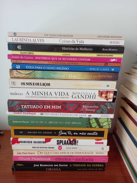 Livros - várias temáticas - baratos