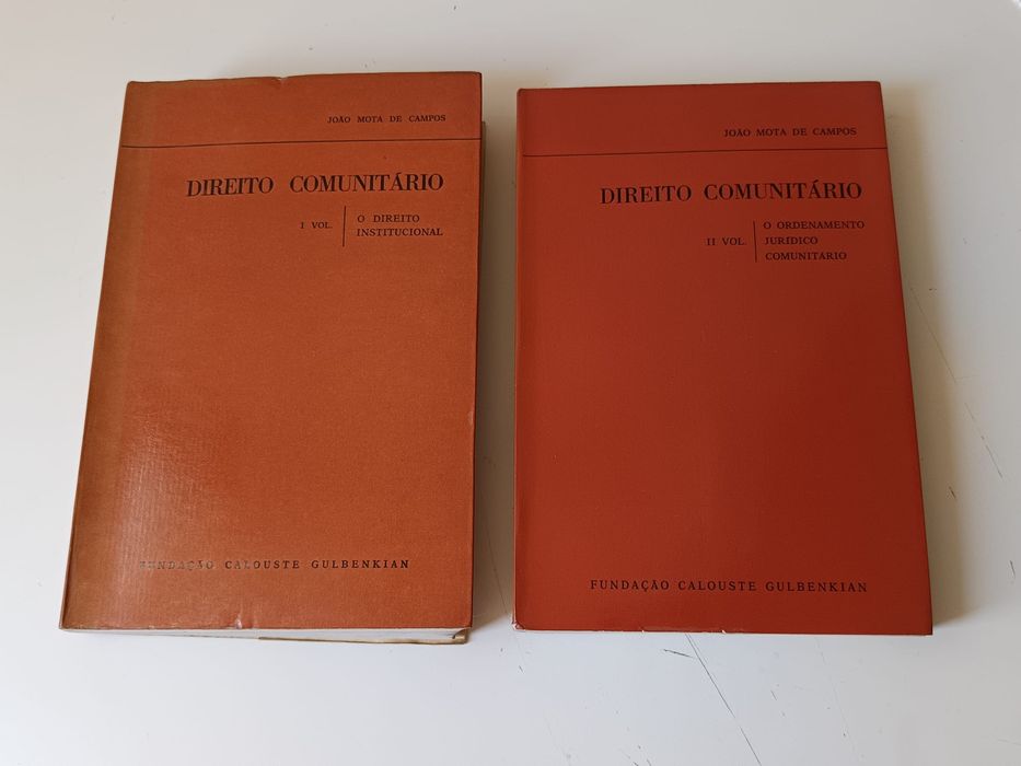 Direito comunitário volume 1 e 2