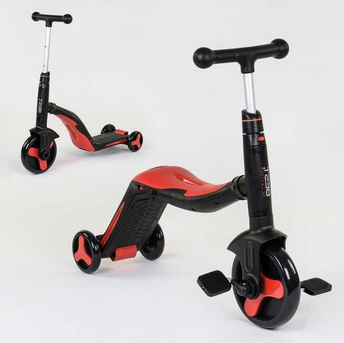 Дитячий самокат -велобіг-велосипед  Best Scooter  3 в 1  (новий )