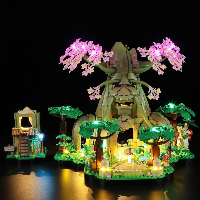 YEABRICKS Światło LED do 77092 The Legend of Zelda drzewko dekoracyjne