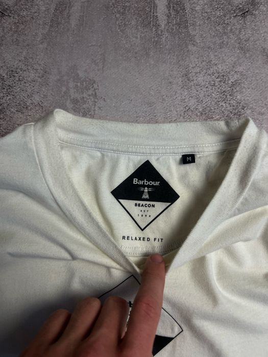Оригинальная мужская футболка Barbour Internation