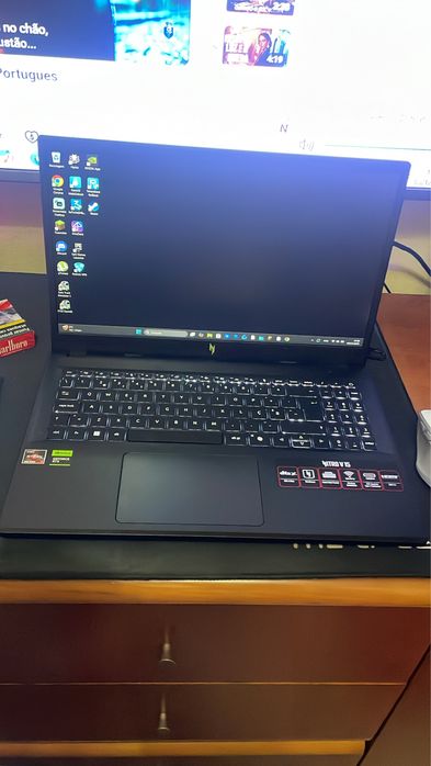 Acer nitro v15 aceito troca (gaming)