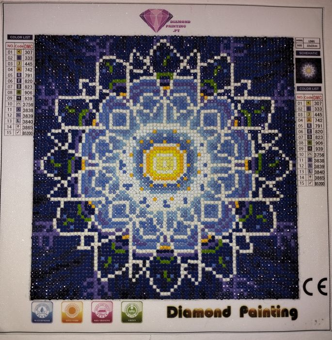 Quadro em Diamond Painting