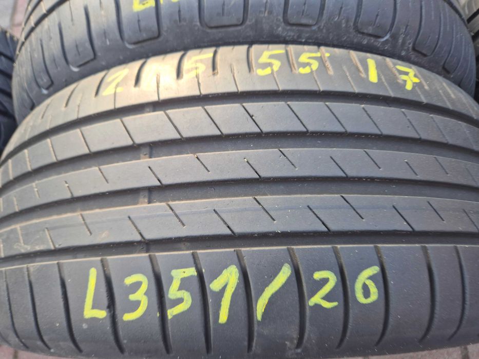 215/55r17 98W (L351/26)005 2szt 4,5/5mm 18r EfficientGrip Perf GOODYEAR