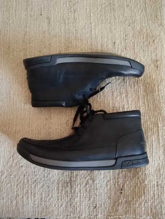 Skórzane botki męskie Clarks 41