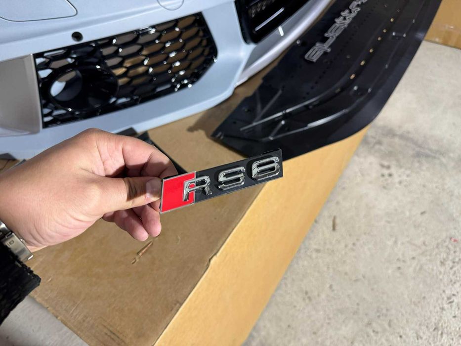 Передний бампер А6 ауді Бампер audi a6 решетка AUDI S6 14-18год RS6 A6