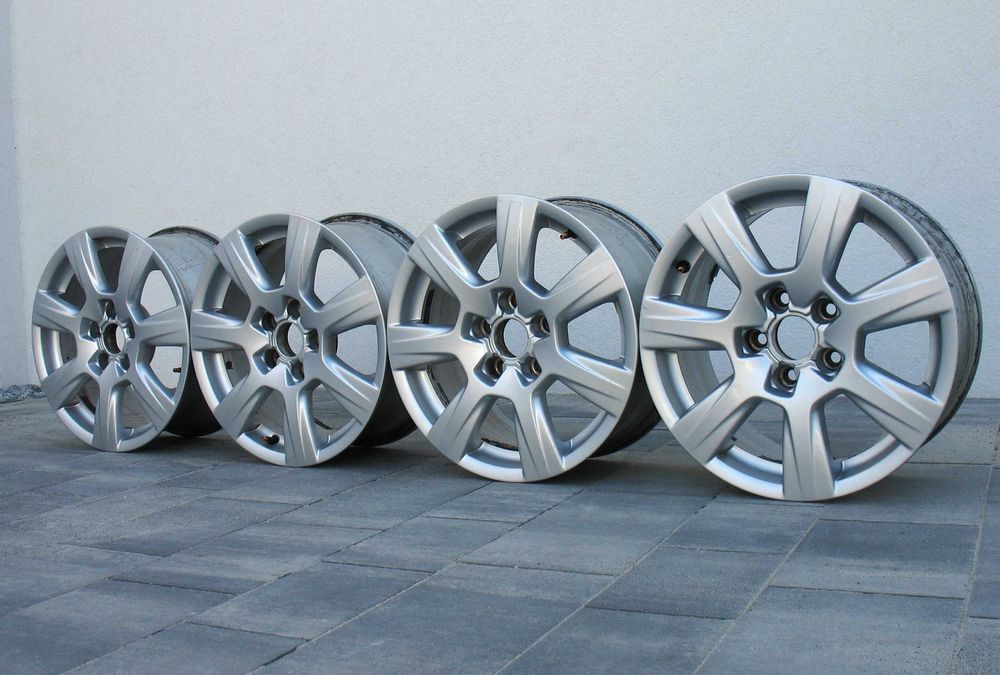 Alufelgi 5x112 16cali Oryginalne Audi A4 B8 7.5Jx16 et45 opis