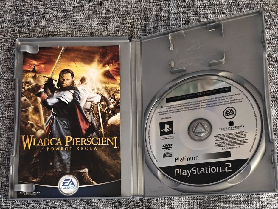 Władca Pierścieni - Powrót Króla  gra na PS 2
