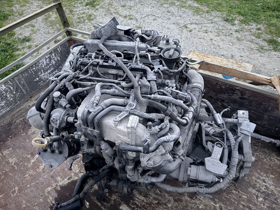 Motor e Caixa 1.6 tdi CLH completo