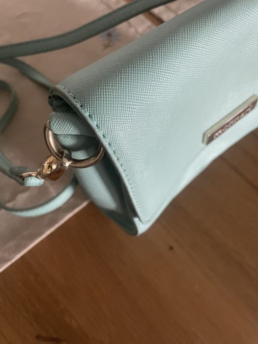 Miętowa torebka Monnari