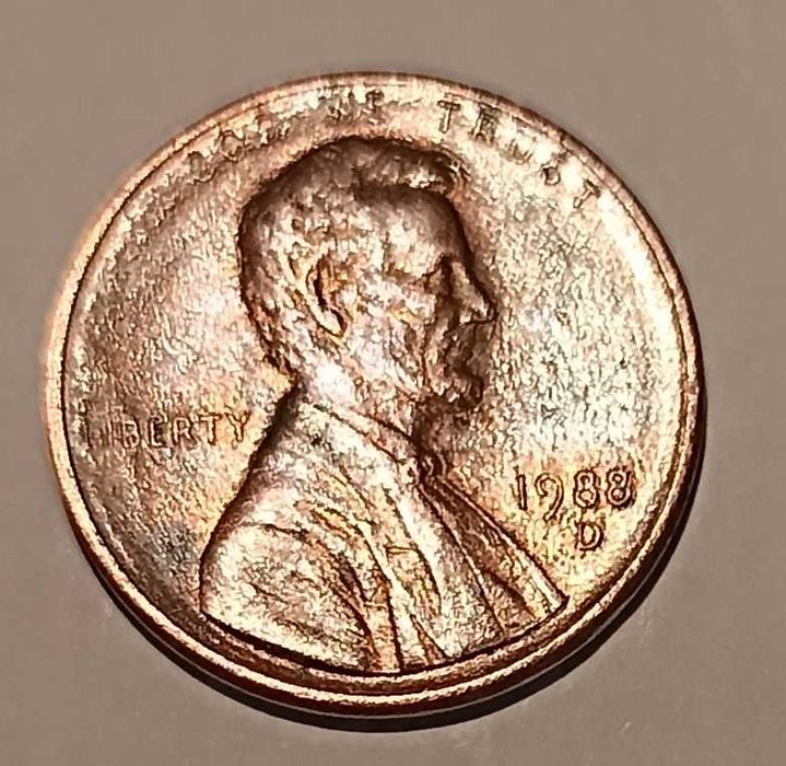 Moeda ONE CENT DE 1988