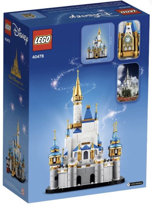 LEGO Disney # 40478 Miniaturowy zamek Disneya NOWE! 12+