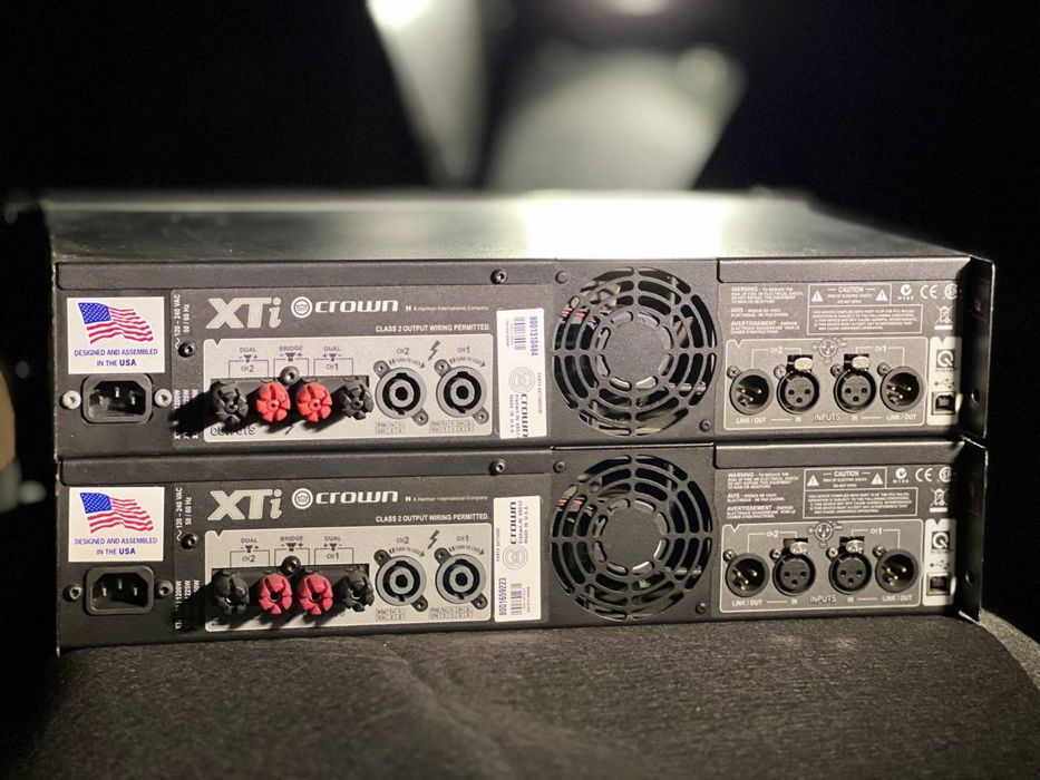 Jbl Mrx 525 MRX 528 Crown xti 4000 Crown xti 4002  made in usa