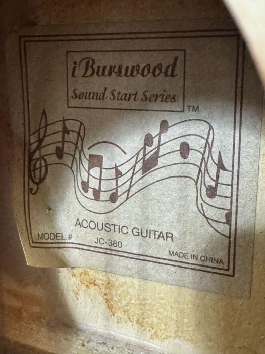 Guitarra Acústica Burswood