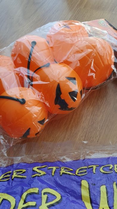 Artigos de Halloween Teias Abóboras Velas dia das bruxas