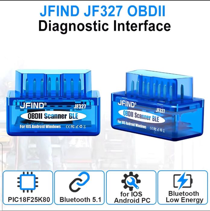 Автосканнер obd 2 V1.5, 2 платы ( улучшеный Elm327) android ios