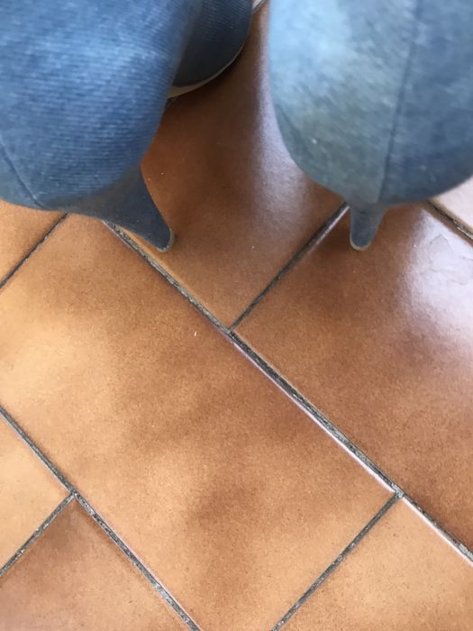 Dżinsowe buty damskie