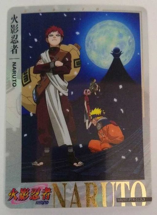Karta Naruto TCG Kayou Gaara & Naruto & Sakura - NRZ07-PTR-012L3