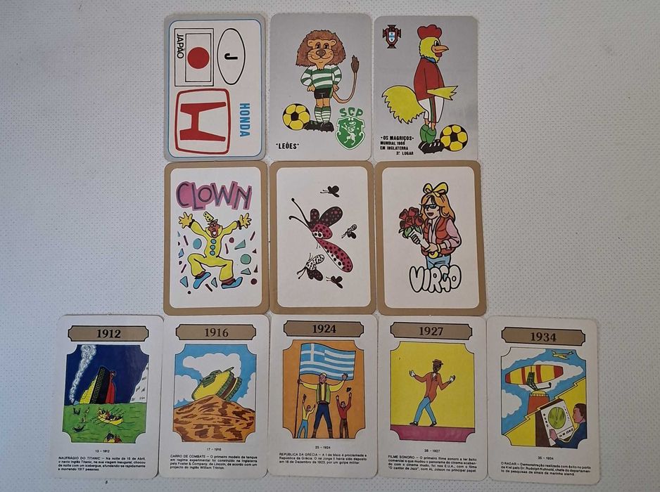 Calendários vintage: Manil, Máquinas Quentes, México 86, TV Topdisco