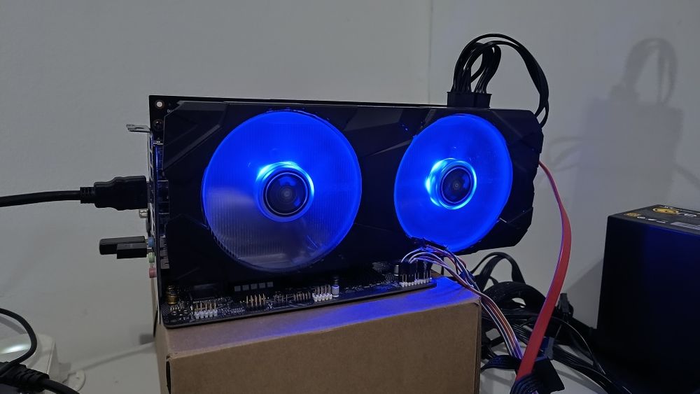 Placa gráfica kfa2 NVIDIA RTX 2070 8gb gddr6