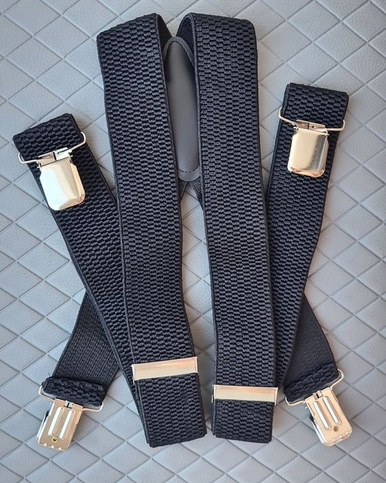 Подтяжки усиленные 110-120 см, подтяжки для брюк