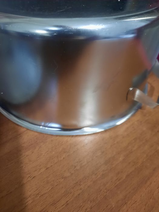 Кастрюли  советская  нержавейка