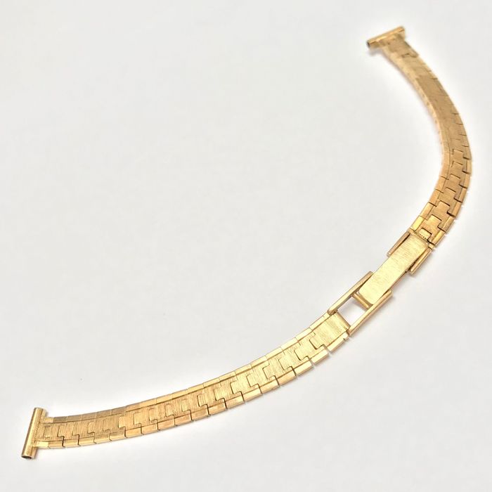 Złota bransoletka damska do ZEGARKA 750 18K 16cm ZJAWISKOWA