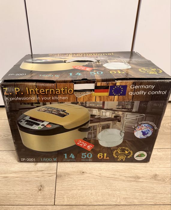 3в1 Мультиварка - пароварка - фритюрниця Z. P. International ZP-2001