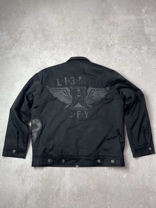 Куртка Lucky 13 чорний байкерка, мото.